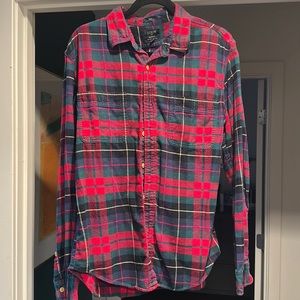 J Crew Flannel - Slim Fit